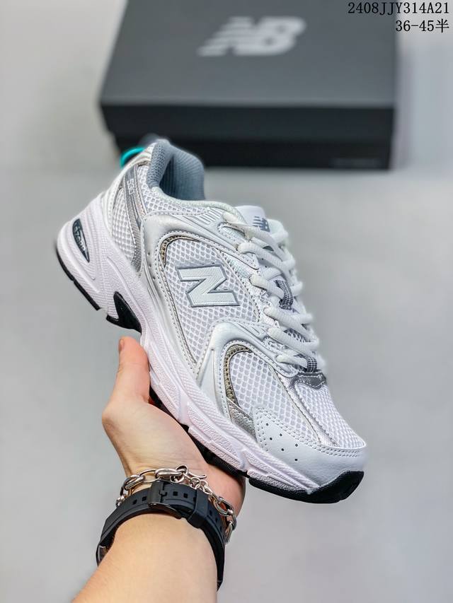 真标new Balance Mr530系列复古老爹风网布跑步休闲运动鞋 货号:Mr530Sh 尺码:36 37 37.5 38 38.5 39.5 40 40.