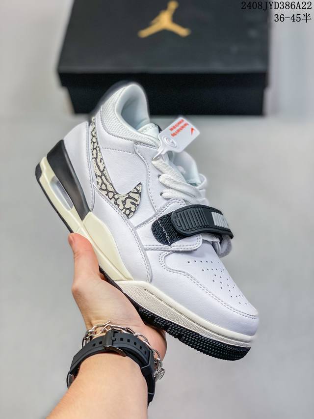 真标nike Air Jordan Legacy 312 Low耐克乔丹三合一混合版本低帮文化休闲运动篮球鞋 货号:Fn3407-161 尺码:36 36.5