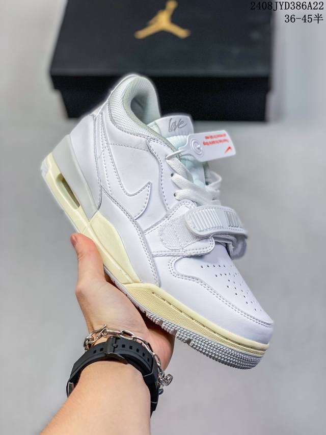 真标nike Air Jordan Legacy 312 Low耐克乔丹三合一混合版本低帮文化休闲运动篮球鞋 货号:Fn3407-161 尺码:36 36.5