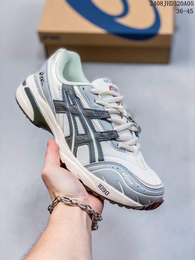 公司级装备充满未来感，日本专业跑鞋品牌 Asics 亚瑟士 Gel- 0 量子系列硅胶回弹休闲运动跑步鞋 货号 : 3A254-020 尺码:36 37 37.