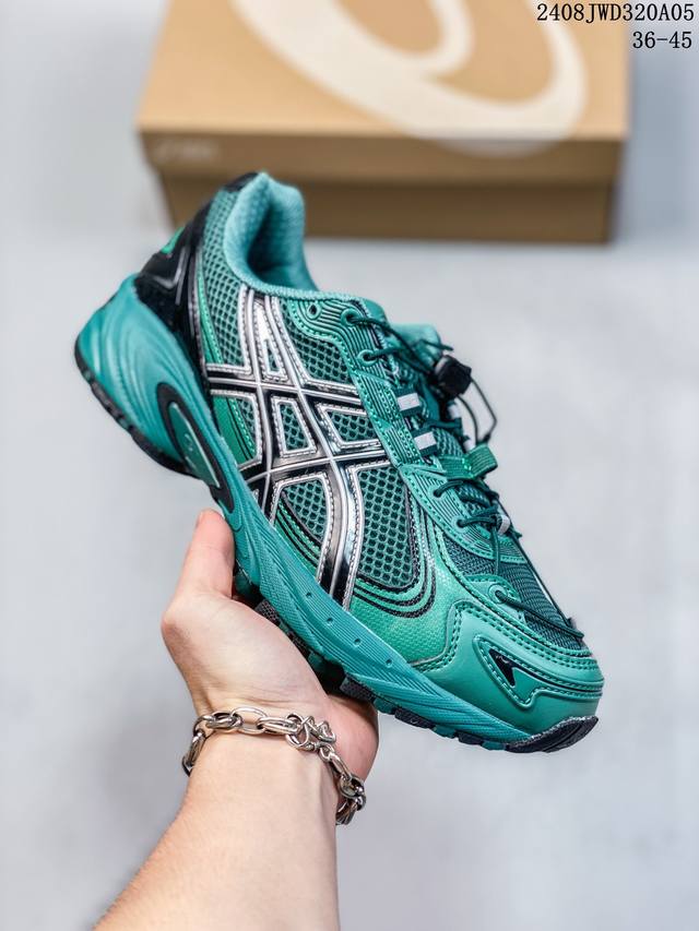 asics Gel-Kahana Tr V4 阿斯克斯 V4 低帮 银白色 户外机能减震防滑低邦生活休闲鞋男女同款 鞋面采用耐磨的合成皮革和透气网布材质，该鞋的