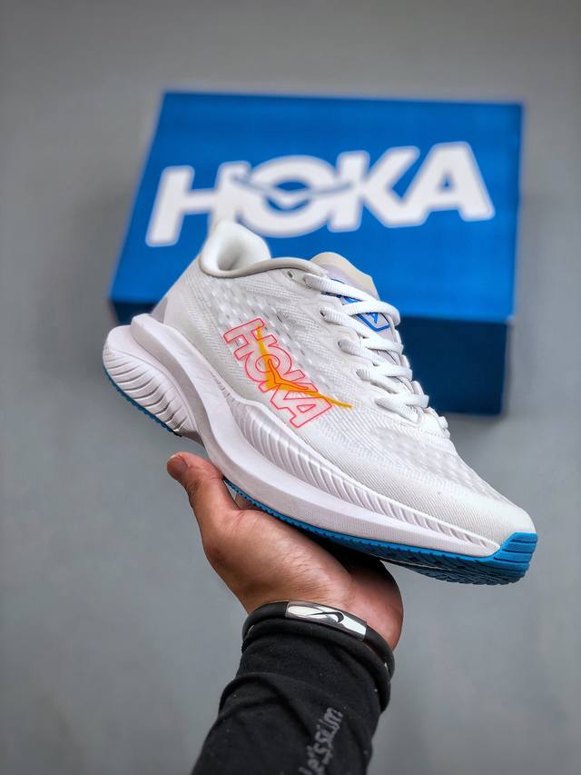 美国新兴跑鞋品牌hoka One One Mach 6 Low 马赫6代系列低帮全马竞速轻量透气网纱休闲运动慢跑鞋“#男女鞋半码制#升级原楦开发纸版楦型#采用热