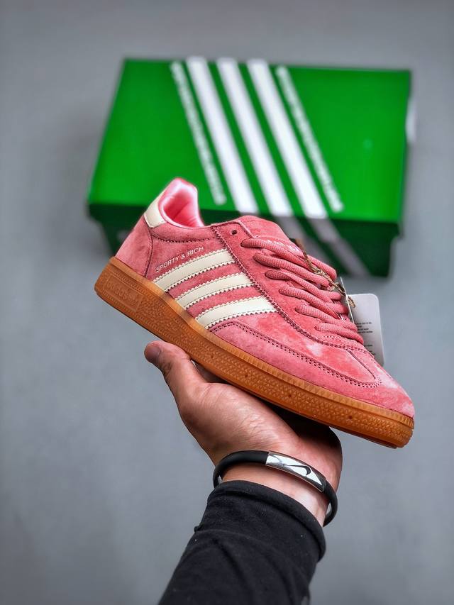 adidas Handball Spezial Sporty&Rich Ih2610 阿迪达斯经典款复古休闲板鞋尺码：36-45 半