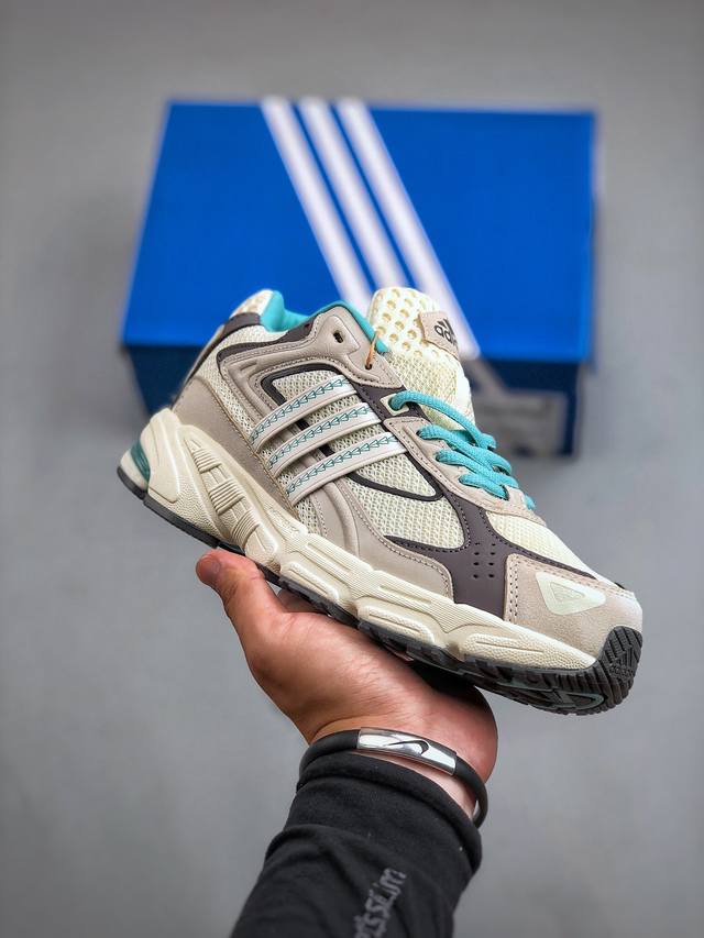 adidas Originals Response Cl Ivory Easy Mint 响应cl系列老爹风复古透气缓震休闲运动慢跑鞋“米灰浅薄荷” 最近一双全