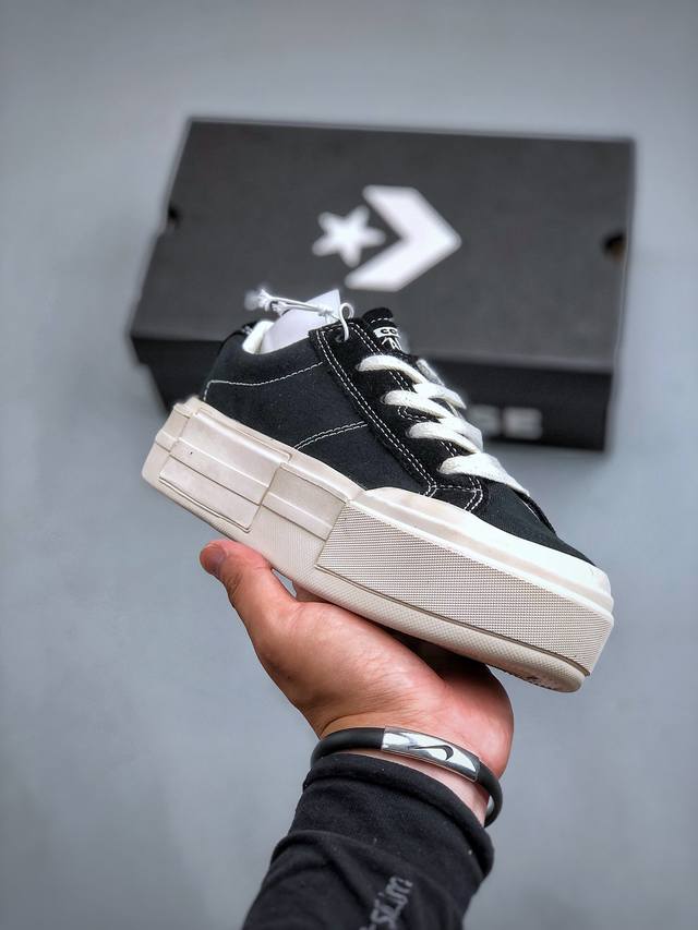 converse 分离式解构厚底7.0 原鞋原厂纸板搭配第七代鞋楦 完美贴合亚洲人脚型 超轻高弹md底 一次成型 单鞋净重350克 出厂即巅峰 再无后来者 尺码