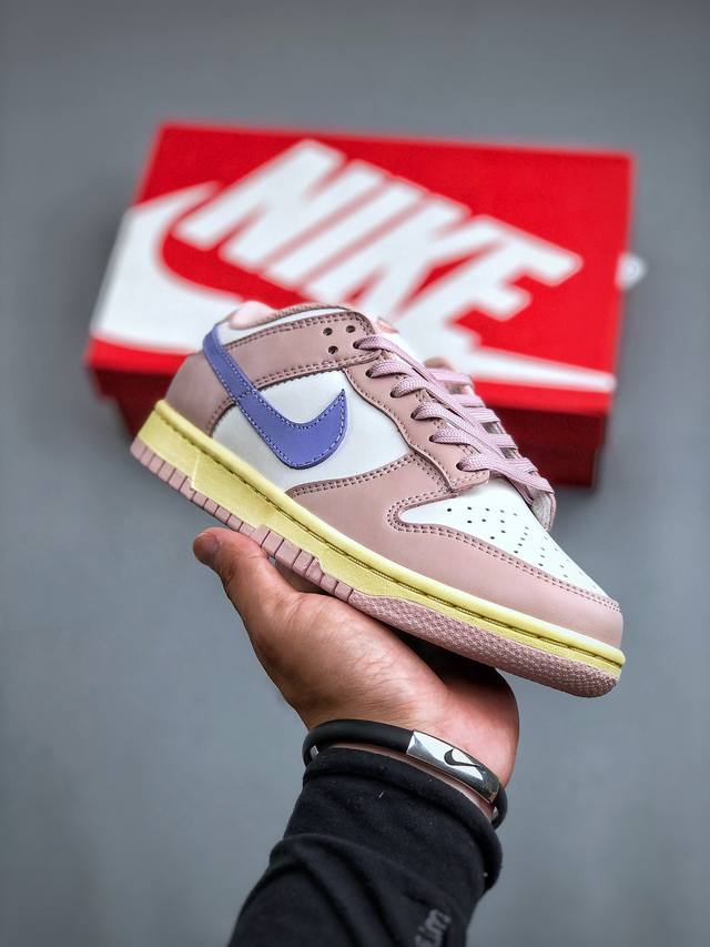 nike Sb Dunk Low “米粉紫玲娜贝儿” 独家版型蒸餾加工帶來的是更好的视觉和脚感体验 清洁度 电绣工艺 皮料切割干净无任何毛边 细节完美 官方货号