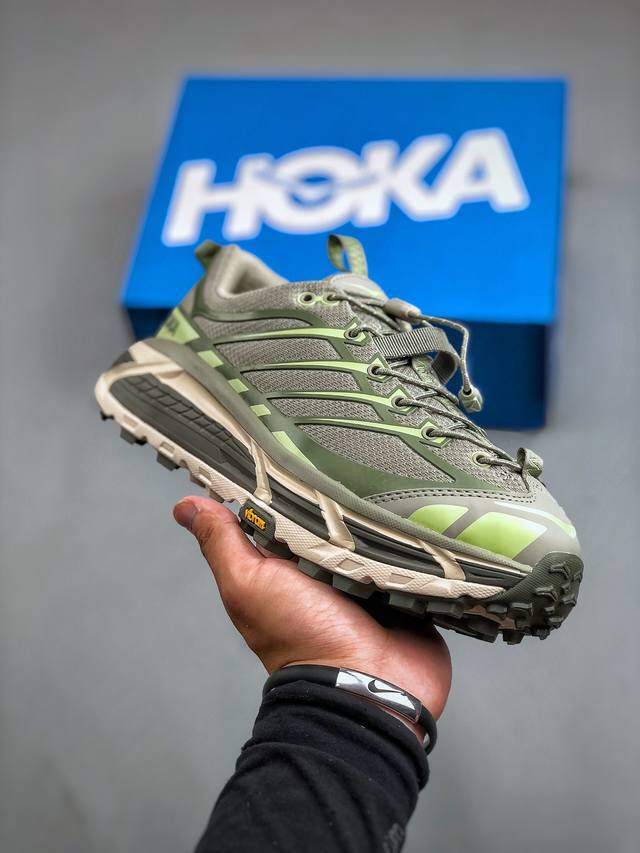 hoka Mafate Three 2 马法特二代超轻厚底轻量山地跑步鞋 1141572 #轻量化材料fresh Foam。超轻量中底全部用料过3C认证！ 滚动