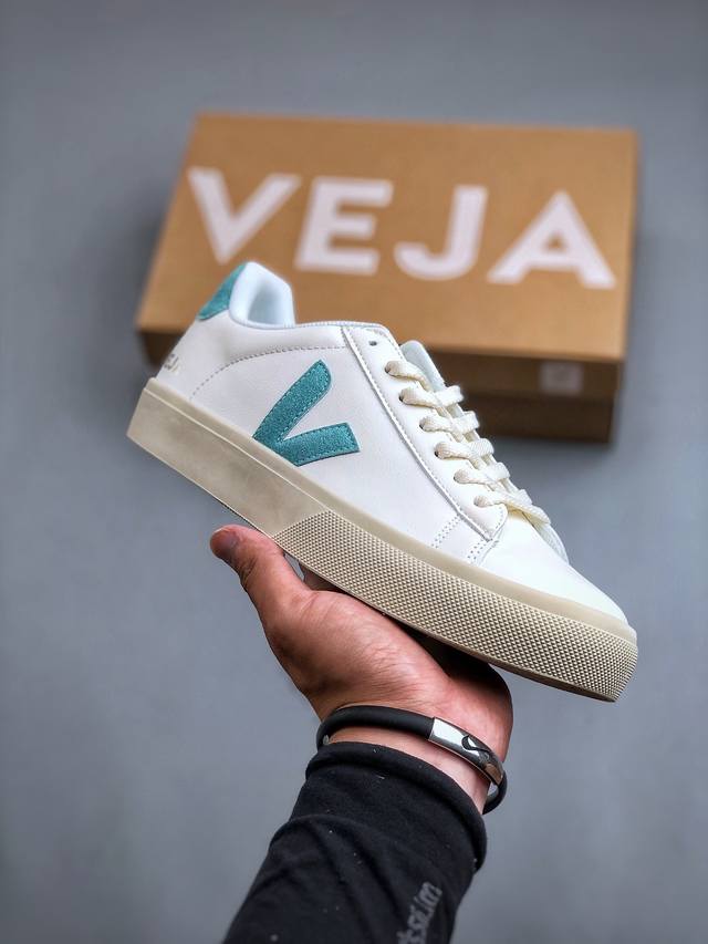 veja Campo Chrome Free Low Sneakers 坎波铬系列经典时尚百搭薄底休闲运动小白板鞋 尺码：36-45