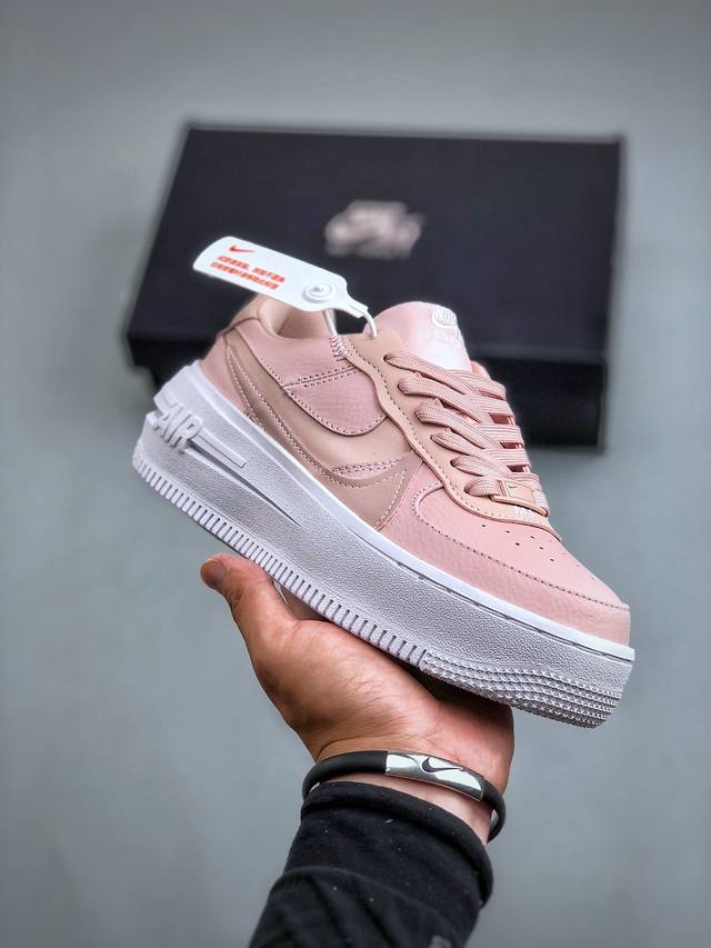 nike Air Force 1 Low 07 Plt.Af.Orm 藕粉白原楦头原纸板 打造纯正低帮空军版型专注外贸渠道 全掌内置蜂窝气垫 原盒配件 原厂中底