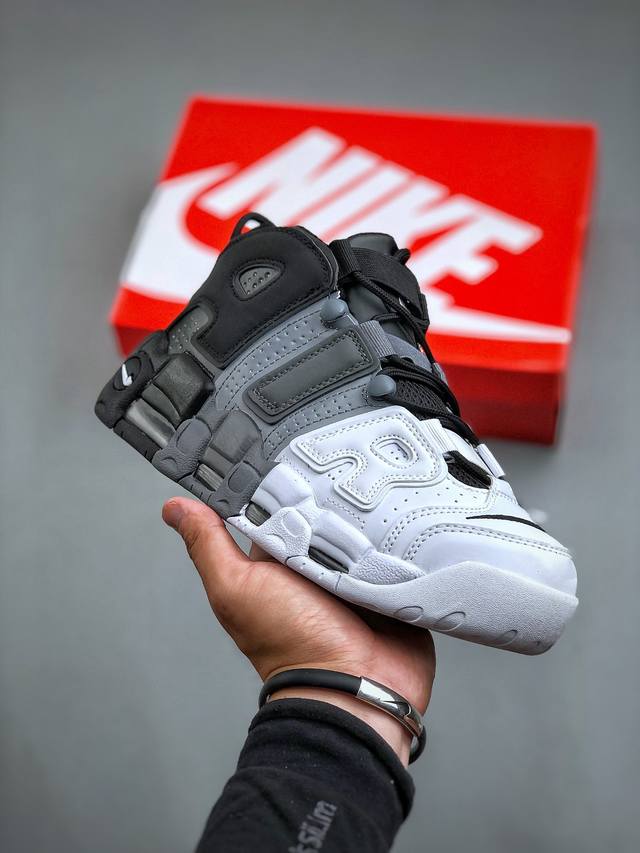 nike Air More Uptempo 皮蓬大air 地表最强性价比版本 完美清洁度 以流行于街头的涂鸦文化为设计灵感整体的设计风格夸张而充满魅力厚实而充满