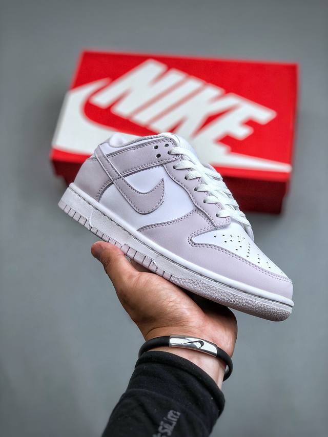 nike Sb Dunk Low Light Violet 浅紫 独家版型蒸餾加工帶來的是更好的视觉和脚感体验 清洁度 电绣工艺 皮料切割干净无任何毛边 细节完