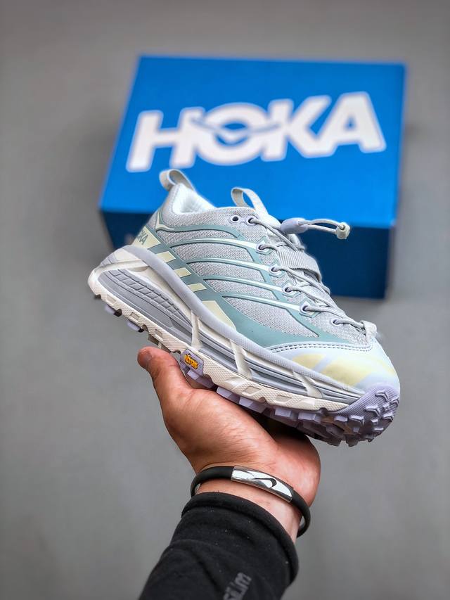 hoka Mafate Three 2 马法特二代超轻厚底轻量山地跑步鞋 1141572 #轻量化材料fresh Foam。超轻量中底全部用料过3C认证！ 滚动