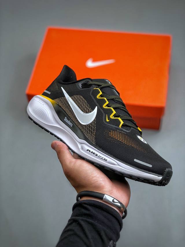 nike Air Zoom Pegasus 41 耐克网面透气轻便耐磨跑鞋 Fz5097-001 #鞋面采用网布、织物、橡塑材料等多种材料拼接，出色支撑效果，缔