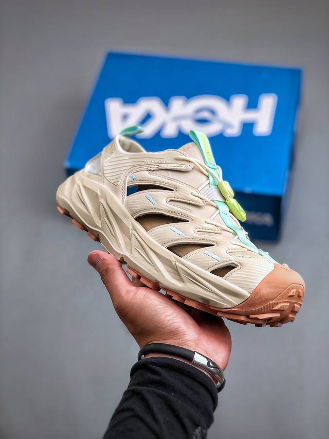 hoka One One Hopara Sandals 霍帕拉系列水路两用溯溪涉水休闲户外露营凉鞋优选n版#女鞋半码制#采用牛巴革组合牛津布速干材料鞋面材质#轻