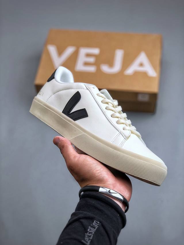 veja Campo Chrome Free Low Sneakers 坎波铬系列经典时尚百搭薄底休闲运动小白板鞋 尺码：36-45