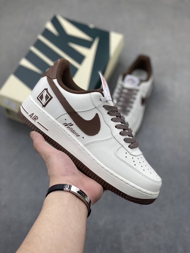 nike Air Force 1 Low 07 X We11Done 米白绿 原楦头原纸板 打造纯正低帮空军版型专注外贸渠道 全掌内置蜂窝气垫 原盒配件 原厂中