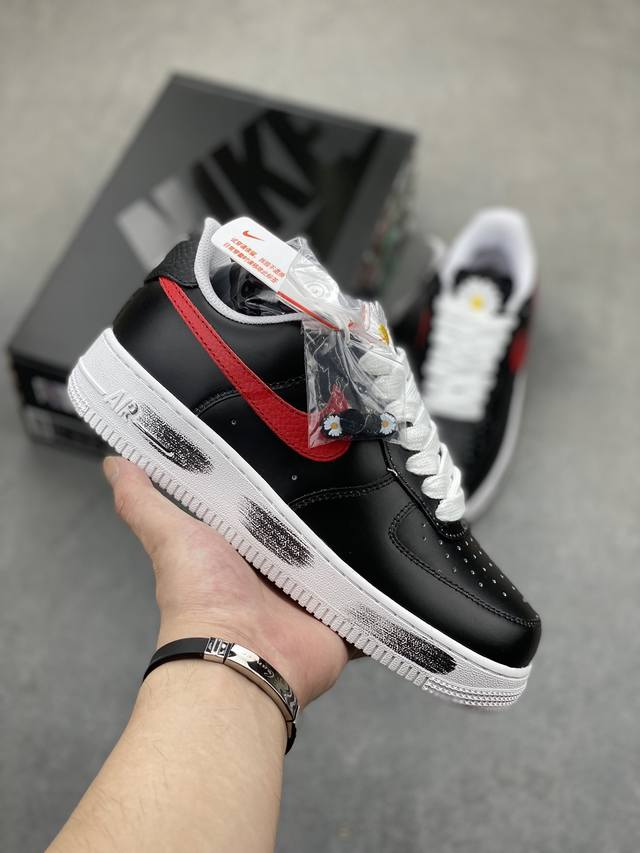 独家首批纯原 真正可刮正确版本 Peaceminusone X Air Force 1 权志龙 红钩韩国限定 官方原盒原配件齐全 Gd主理潮流品牌 Peacem