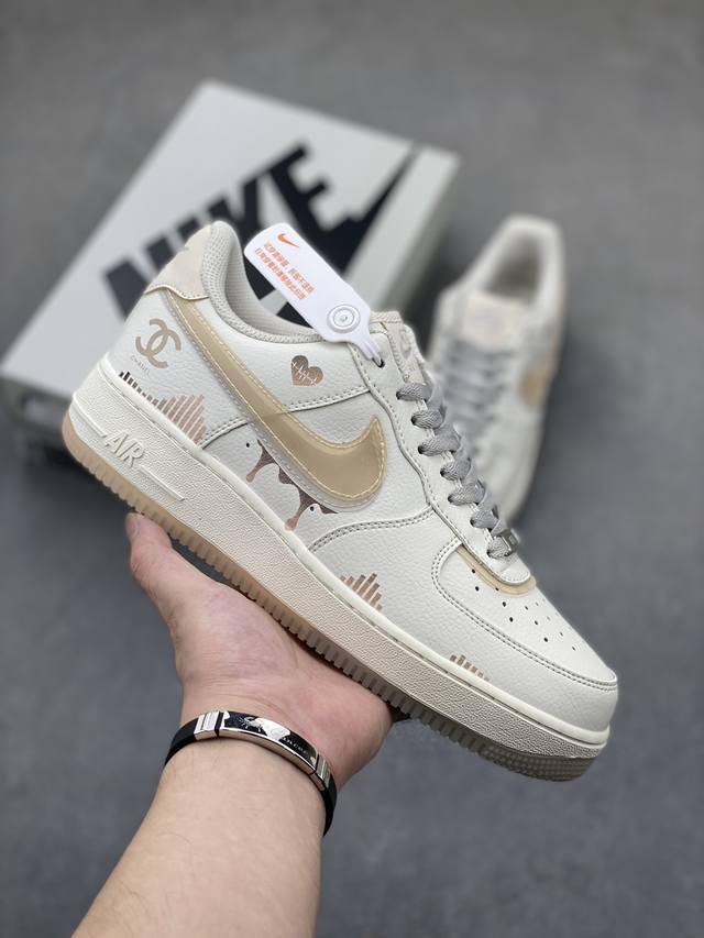 公司级 Nike Air Force 1 '07 经典白蓝满天星 空军一号低帮休闲板鞋 3M反光 原楦头原纸板 纯正空军版型 定制鞋盒 全掌内置全掌气垫 原厂中