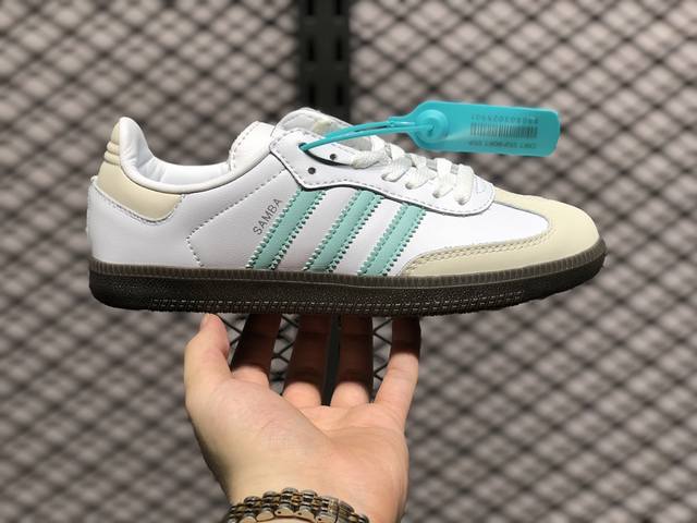 adidas Originals Samba Og Og 柔软鞋面 轻松脚感 低帮 板鞋 男女同款 货号：Ih2752 尺码：36 36.5 37.5 38