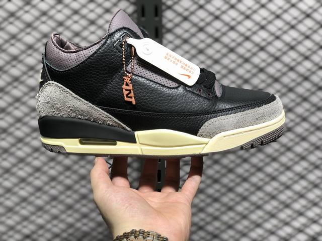 放店280 a Ma Maniere X Air Jordan 3 Retro Black 联名黑色 这次是亚特兰大潮流店铺a Ma Maniere与jorda