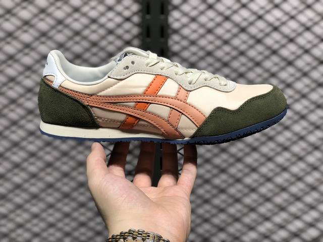 onitsuka Tiger鬼塚虎 Serrano 尼龙 复古运动 防滑耐磨平衡轻便 低帮生活休闲鞋 货号： 3B400-705 尺码：36 37 38 39