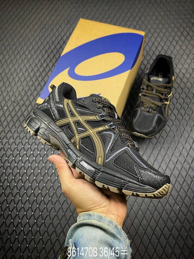 b asics Gel-Kahana 8 亚瑟士运动透气专业跑鞋 进口针织透气鞋面 轻量舒适透气材质球鞋性质造型 设计简约百搭极具全方位的包裹性和舒适度 全掌g