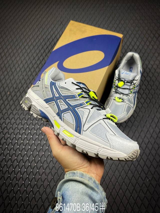 b asics Gel-Kahana 8 亚瑟士运动透气专业跑鞋 进口针织透气鞋面 轻量舒适透气材质球鞋性质造型 设计简约百搭极具全方位的包裹性和舒适度 全掌g