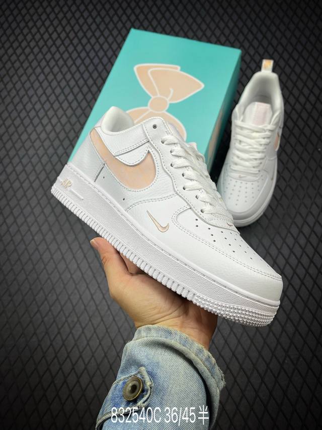 c nk Air Force 1'07 Low Cinnamon Powder 夏日小清新系列 肉桂粉 空军一号低帮休闲运动板鞋 Fb8971-700 #3M反