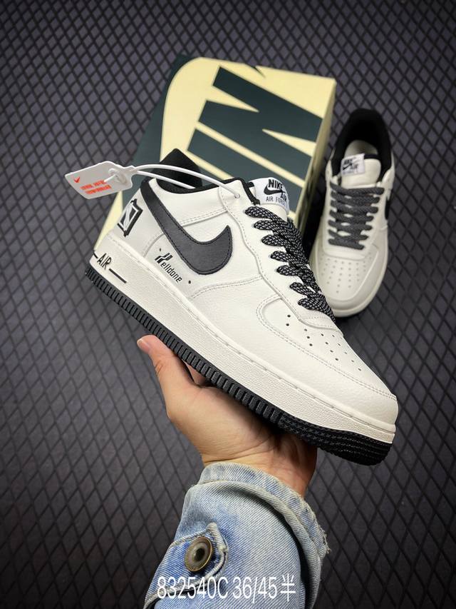 c nk Air Force 1'07 Low 定制款 空军一号低帮休闲板鞋 Wd-111599 #原楦原纸板 纯正版型 高清洁度 内置全掌气垫 尺码：36 3