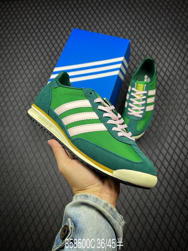 c adidas Originals Sl 72 Rs 复古单品公司级adidas Originals Sl 72 Rs 防滑 低帮 生活体闲鞋 男女同款简约大