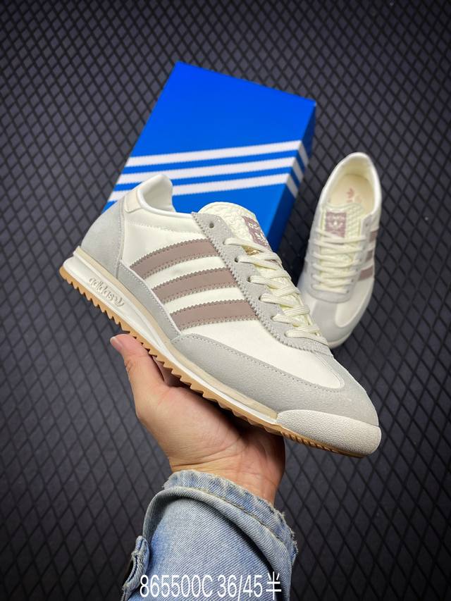 c adidas Originals Sl 72 Rs 复古单品公司级adidas Originals Sl 72 Rs 防滑 低帮 生活体闲鞋 男女同款简约大