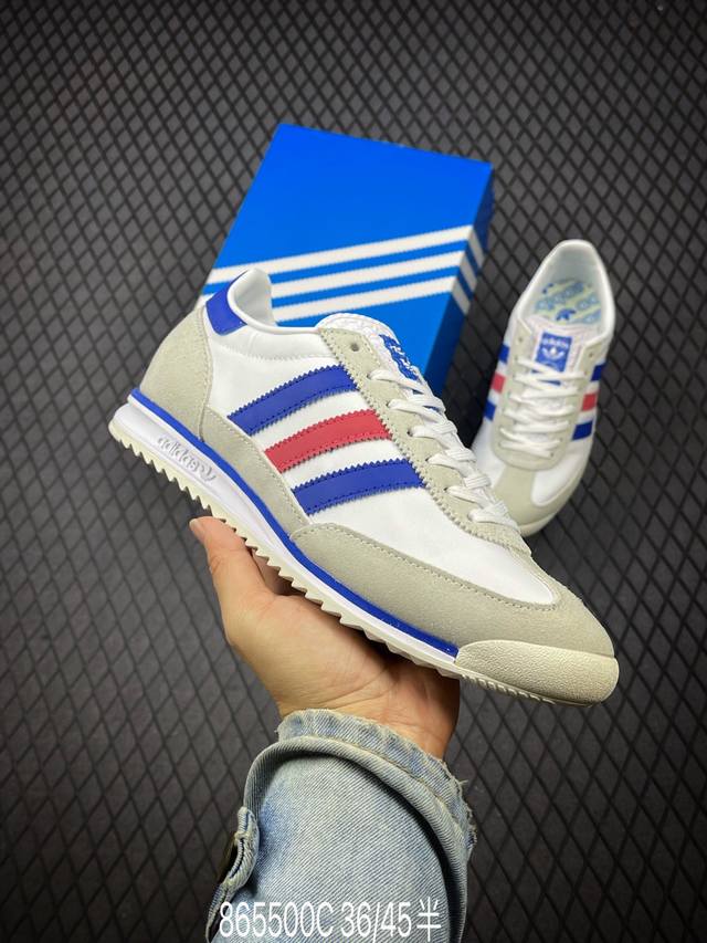 c adidas Originals Sl 72 Rs 复古单品公司级adidas Originals Sl 72 Rs 防滑 低帮 生活体闲鞋 男女同款简约大