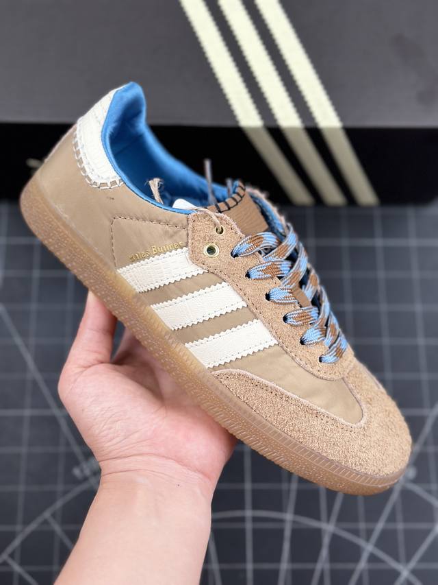 本地 核心私 阿迪桑巴高品质高弹牛筋布系列wales Bonner X Adidas Samba Wales Bonner X Adidas Samba 三叶草