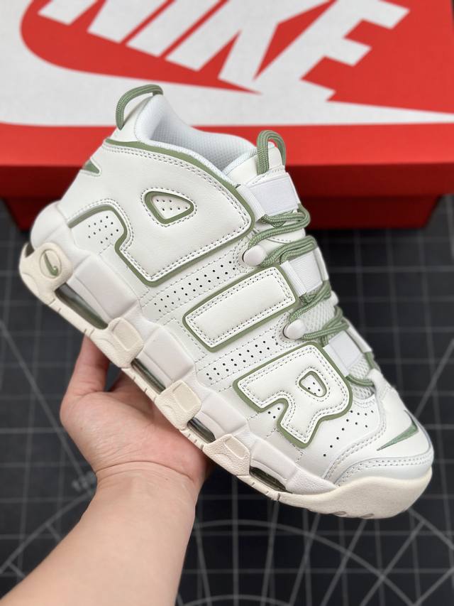 本地 核心私 公司级ck耐克 Nike Air More Uptempo '96 皮蓬全掌气垫男子运动鞋厚底增高缓震慢跑鞋 续写 20 世纪 80 年代和 90