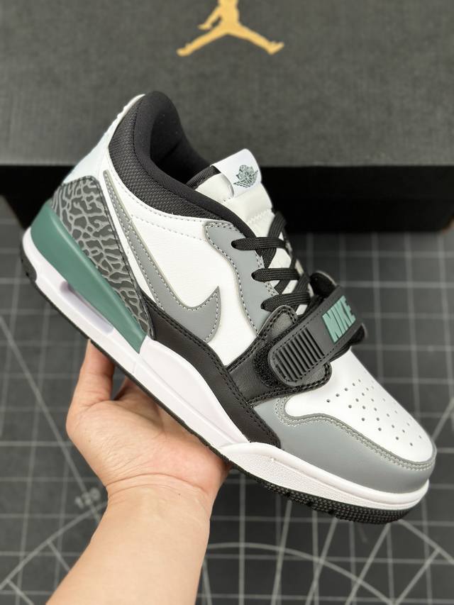 本地 核心私 air Jordan Legacy 312 Low Oxidized Green 低帮 氧化绿 Aj312 乔丹312代 乔丹篮球鞋系列 号称 “