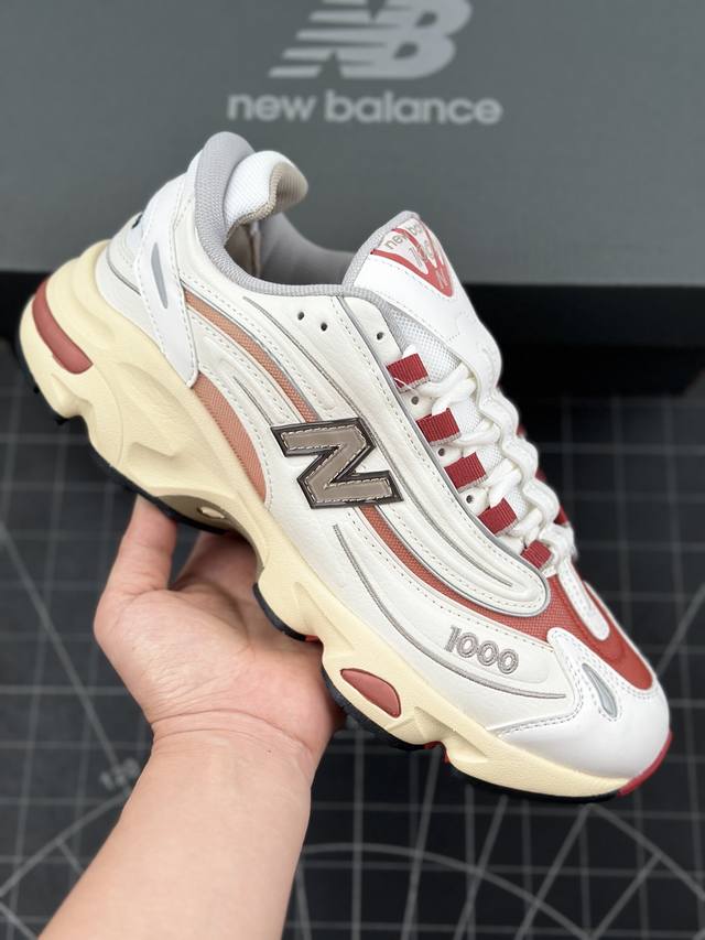 本地 核心私 新百伦 Nb New Balance M1000Sl系列复古老爹风网布跑步休闲运动鞋 小众老爹鞋 New Balance Nb系列鞋款最早风靡于