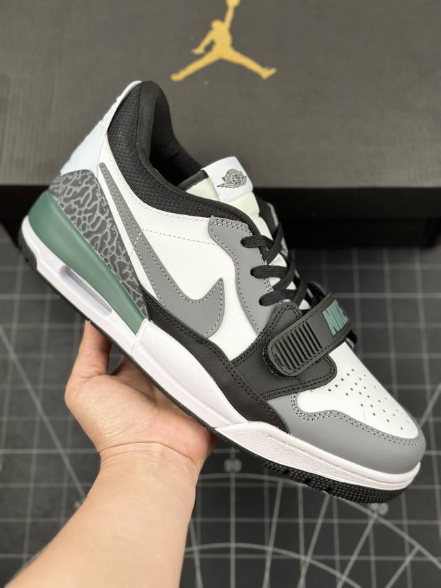 本地 核心私 air Jordan Legacy 312 Low Oxidized Green 低帮 氧化绿 Aj312 乔丹312代 乔丹篮球鞋系列 号称 “