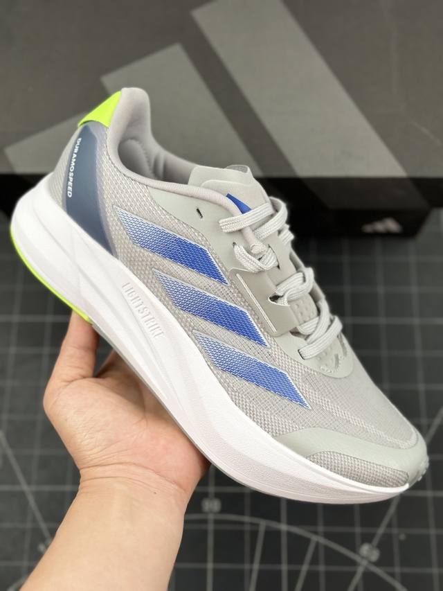 本地 核心私 公司级adidas Duramo Speed M轻盈休闲运动跑鞋 adidas跑鞋设计总是呈现出一种经典低调的感觉，但ultra Boost与al