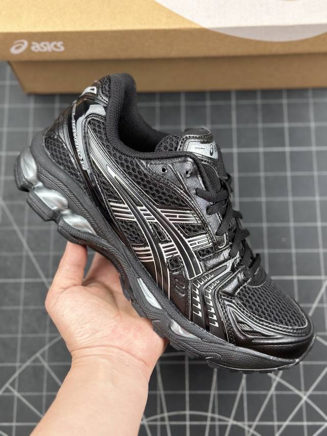 本地 核心私 asics Gel-Kayano 14 亚瑟士运动休闲透气专业跑鞋 #采用工程弹性双层再生针织密度鞋面材质，后跟3D可视gel缓震乳胶物料 #升级