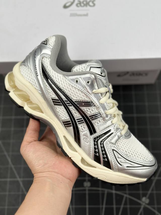 本地 核心私 asics Gel-Kayano 14 亚瑟士运动休闲透气专业跑鞋 #采用工程弹性双层再生针织密度鞋面材质，后跟3D可视gel缓震乳胶物料 #升级