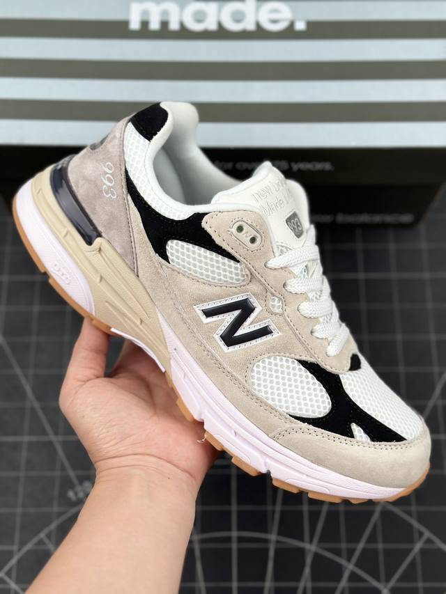 本地 核心私 new Balance Nb Made In Usa M993系列美产血统经典复古休闲运动百搭老爹跑步鞋 正确3M反光细节 原楦原纸版开发 正确6