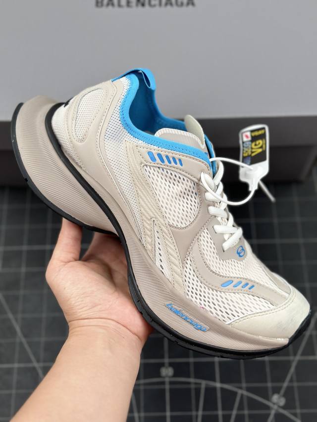 本地 核心私 Vg版 公司级法国高端奢侈品牌-巴黎世家balenciaga Track Trainers 代复古野跑姥爹潮流百搭慢跑鞋 男女鞋配件防尘袋及附送鞋