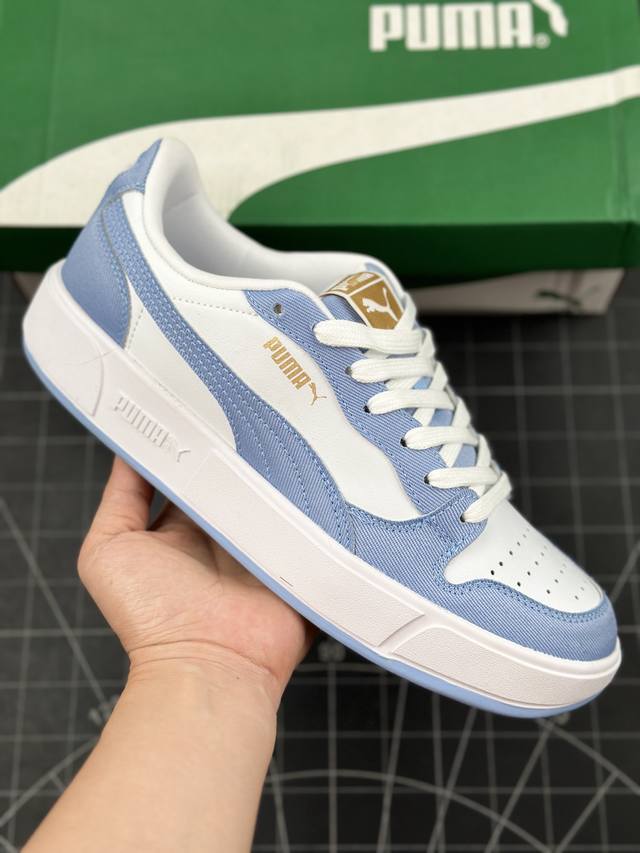 本地 核心私 puma 彪马 Lx Court Low Denim 男女运动板鞋 新款男女同款情侣复古休闲鞋 封口类型: 系带式 鞋跟类型: 无鞋跟 鞋面材质: