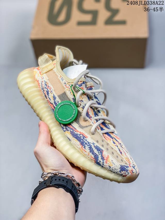 阿迪达斯 毒版纯原 椰子adidasyeezyboost350V2二代 顶级巴斯夫boost 满钉大底 真爆带芯片支持毒版扫描售价独家tm版本size:36 3