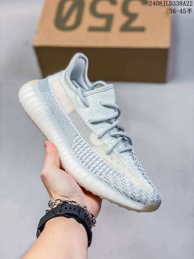 阿迪达斯 毒版纯原 椰子adidasyeezyboost350V2二代 顶级巴斯夫boost 满钉大底 真爆带芯片支持毒版扫描售价独家tm版本size:36 3