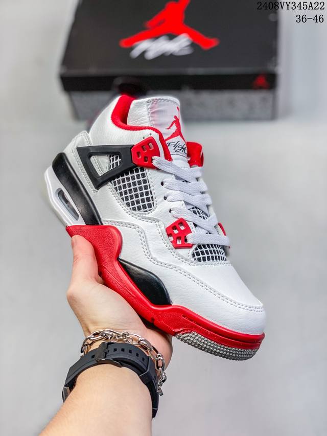 36-46开学季福利特价 air Jordan 4 Reteo Aj4乔4低帮实战运动篮球鞋 08Vy345A22