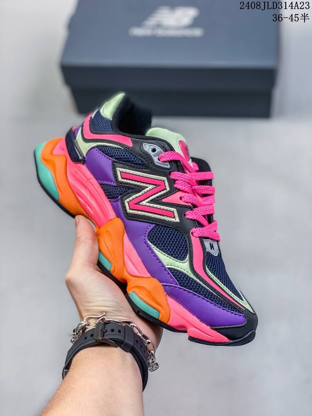 Joe Freshgoods X New Balance Nb9060 联名款 复古休闲运动慢跑鞋 #鞋款灵感源自设计师本人对夏日的怀日回忆。鞋面大身由空间双格