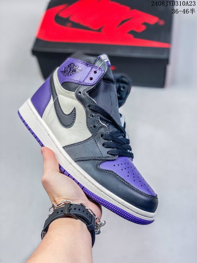 头层 真标带半码！ 乔丹air Jordan 1 Low Aj1 Wh 乔1 高帮复古文化休闲运动篮球鞋。凭借出色的性能和吸睛的外观， Air Jordan直是