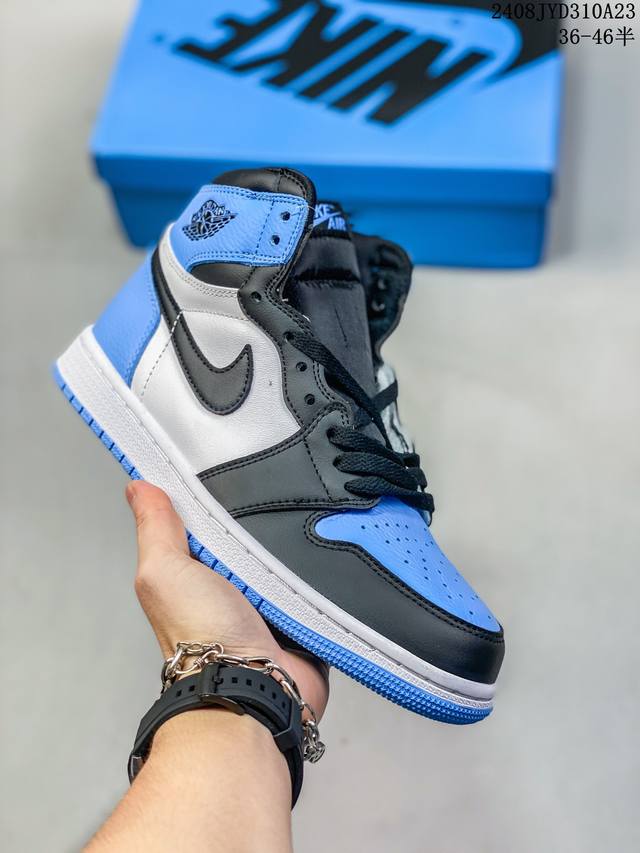 头层 真标带半码！ 乔丹air Jordan 1 Low Aj1 Wh 乔1 高帮复古文化休闲运动篮球鞋。凭借出色的性能和吸睛的外观， Air Jordan直是