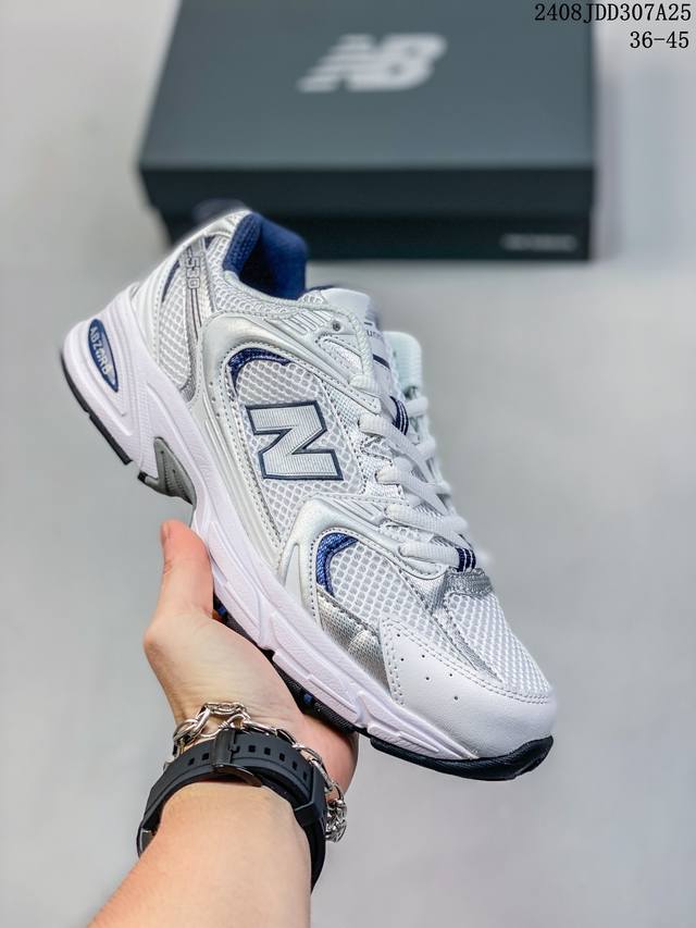 真标 新百伦 Nb530 New Balance 530 复跑古鞋nb530这鞋双确实是nb家经复典古款式之一，以全科新技诠释，成打功造530鞋款。鞋面保在持5